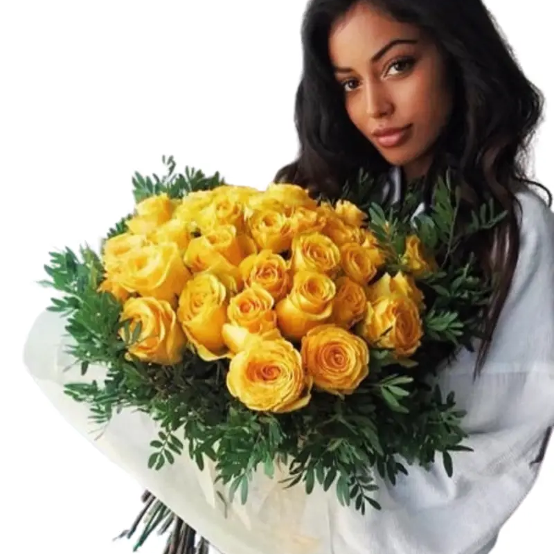 Ramos de Rosas Amarillas