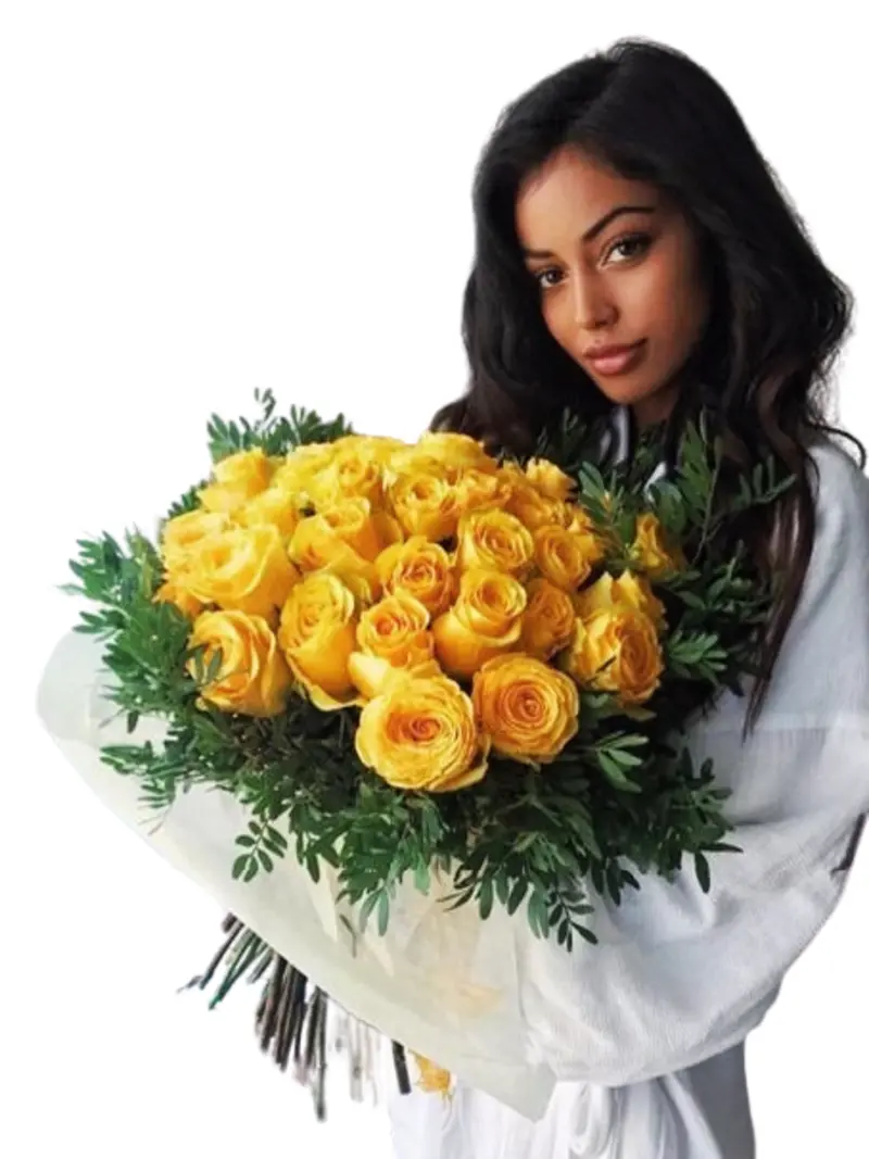 Ramos de Rosas Amarillas