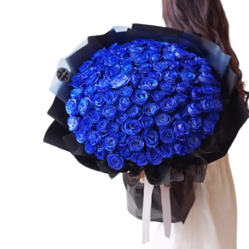 Ramos de Rosas Azules